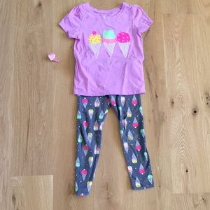 IceCream Outfit w/ Hair Clip🍦